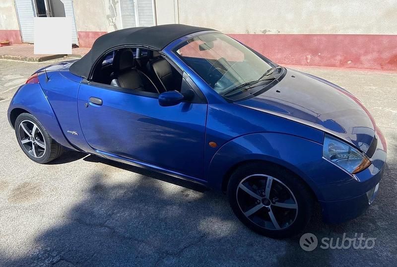 Usata Ford StreetKa 95 CV (69 kW) 2016 Blu Cabrio