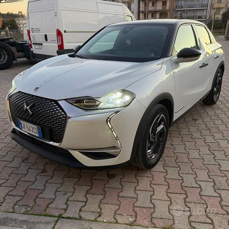 Usata DS Automobiles DS3 Crossback 130 CV (95 kW) 2022 Bianco SUV