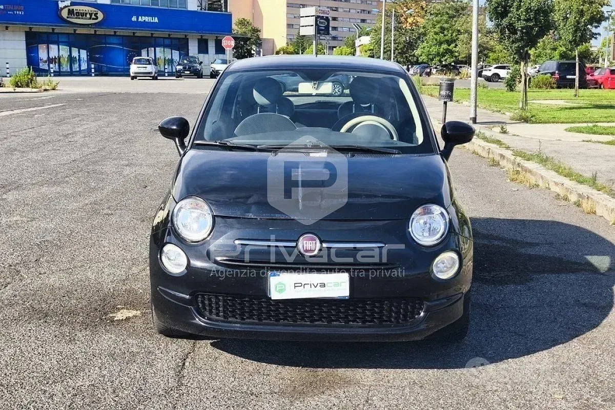 Usata Fiat 500 Lounge 69 CV (50 kW) 2017 Nero Utilitaria