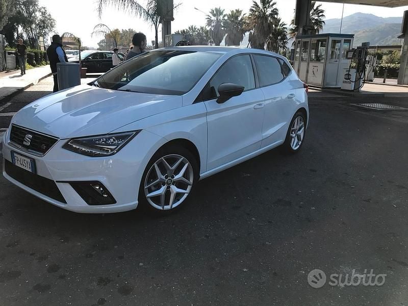Usata Seat Ibiza FR 95 CV (69 kW) 2018 Bianco Berlina