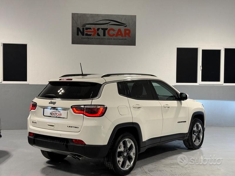 Usata Jeep Compass 140 CV (102 kW) 2018 Bianco SUV