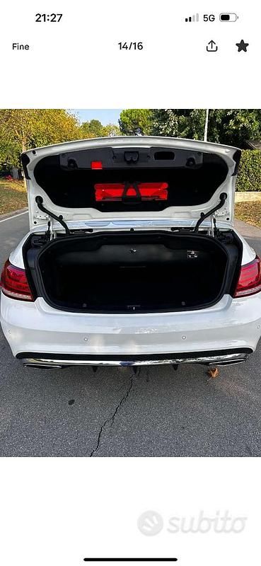 Usata Mercedes 220 2014 Bianco Cabrio