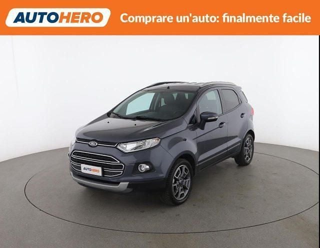 Grigio Usata 2016 Ford Ecosport Titanium SUV | 11.299 € (Buon prezzo) - Immagine 1/2