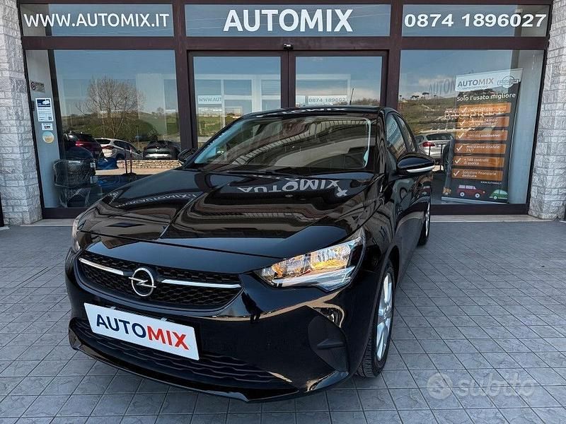 Usata Opel Corsa Edition 75 CV (55 kW) 2022 Nero Utilitaria