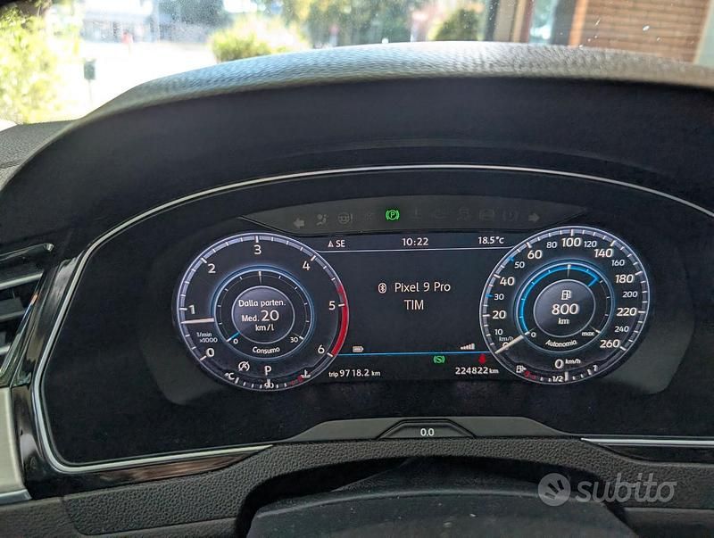 Usata VW Passat Executive 150 CV (110 kW) 2016 Nero Station wagon