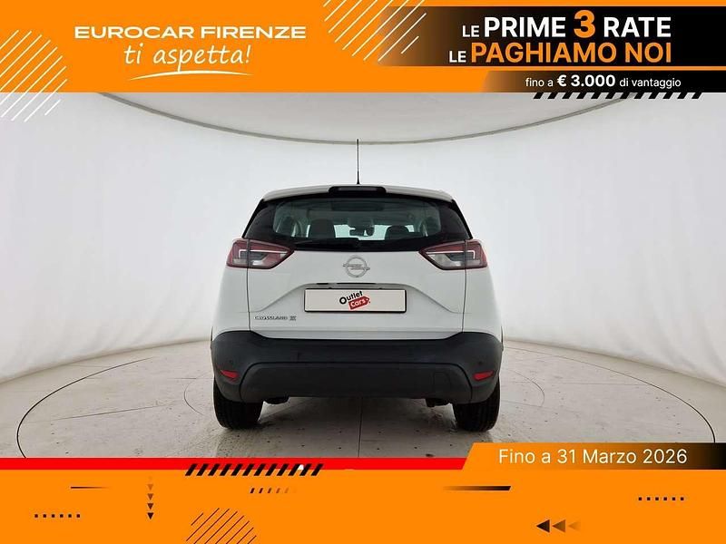 Usata Opel Crossland X 83 CV (61 kW) 2019 Bianco SUV