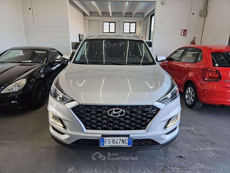 Usata Hyundai Tucson 116 CV (85 kW) 2019 Argento SUV