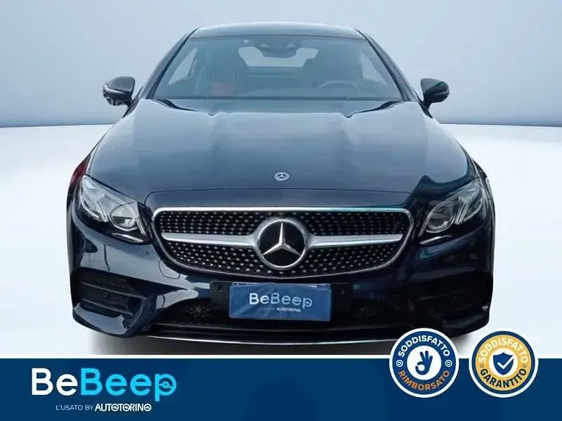 Begagnad Mercedes E350 Premium 299 HK (219 kW) 2019 Blå Sportkupé