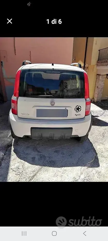 Usata Fiat Panda 60 CV (44 kW) 2010 Bianco Utilitaria