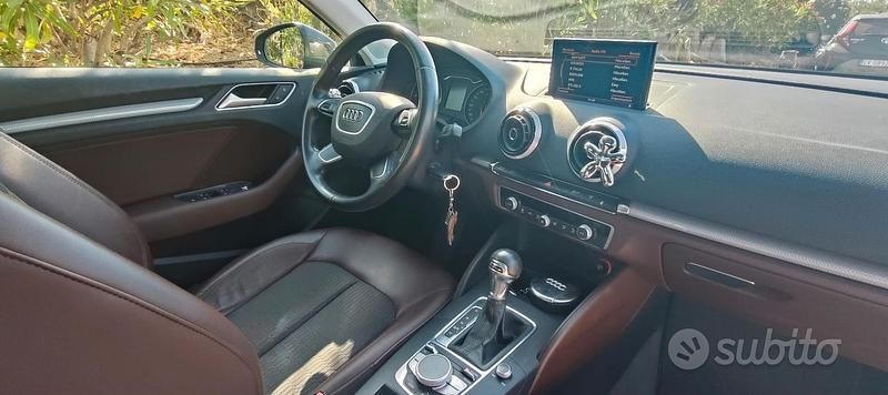 Usata Audi A3 150 CV (110 kW) 2014 Marrone Berlina