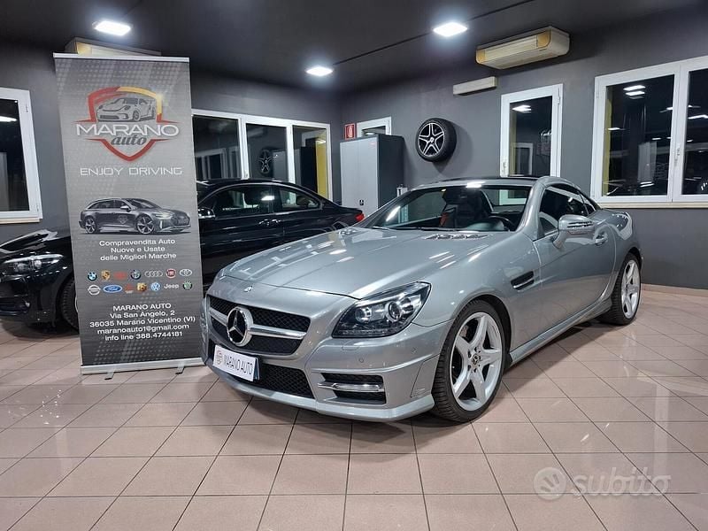 Usata Mercedes SLK250 Premium 204 CV (150 kW) 2011 Grigio Cabrio