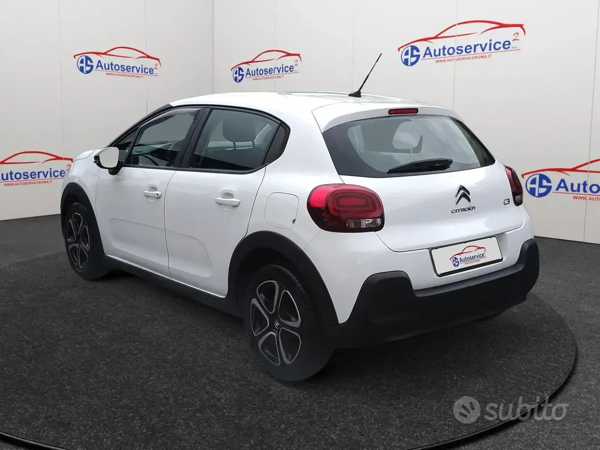 Usata Citroën C3 PureTech 83 CV (61 kW) 2018 Bianco Utilitaria