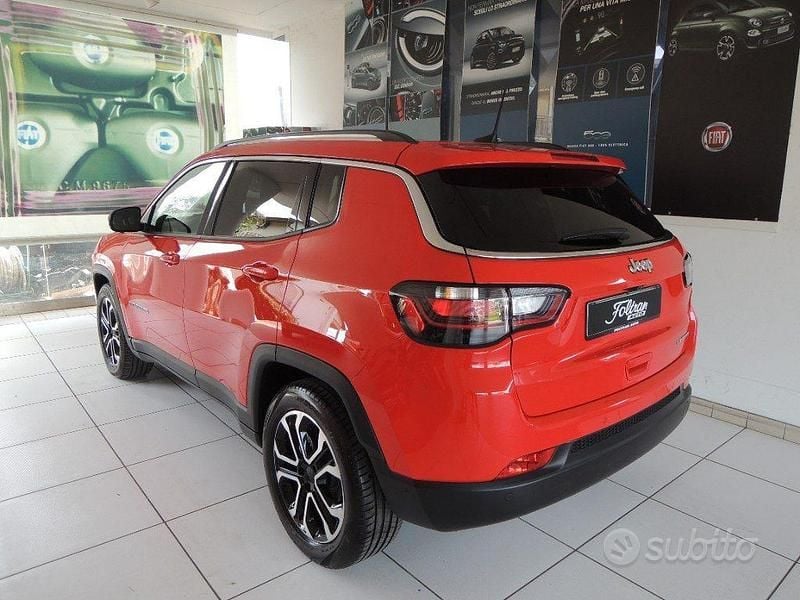 Usata Jeep Compass Limited 150 CV (110 kW) 2022 Rosso SUV