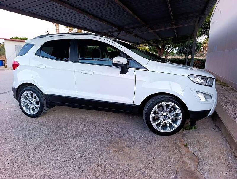 Usata Ford Ecosport Titanium S 95 CV (69 kW) 2020 Bianco SUV