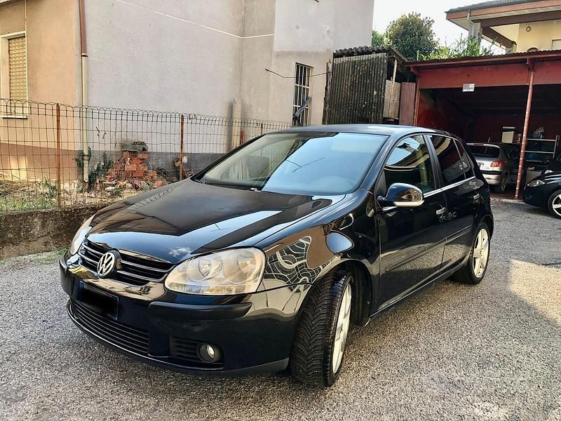 Usata VW Golf VI 2008 Nero Utilitaria