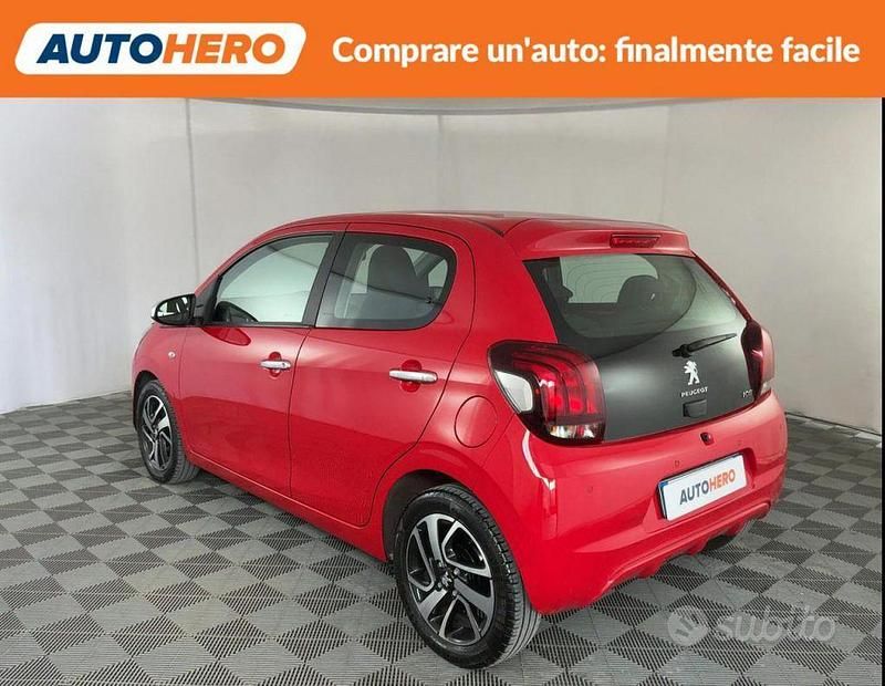 Usata Peugeot 108 Allure 72 CV (52 kW) 2020 Rosso Berlina