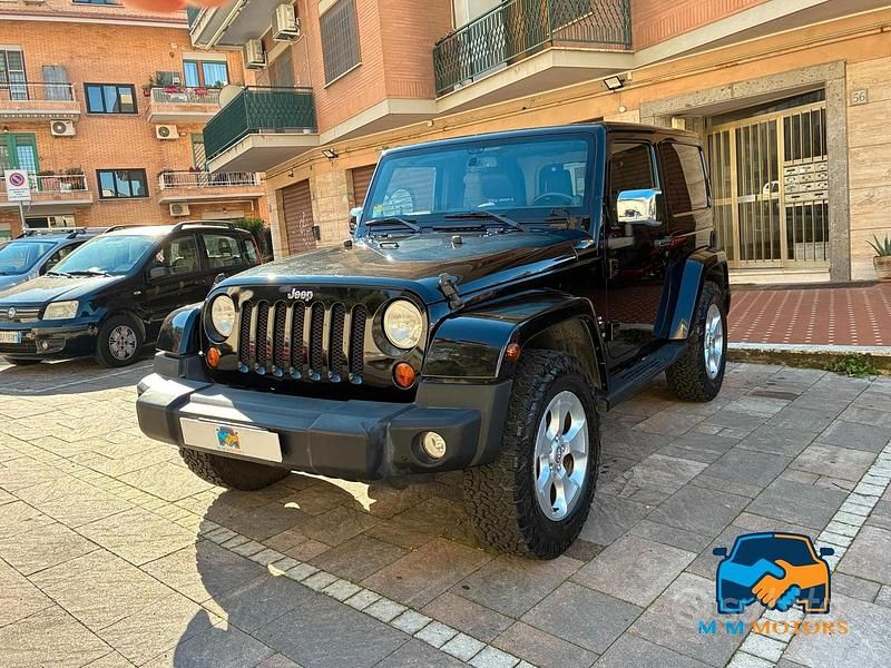Usata Jeep Wrangler Sahara 200 CV (147 kW) 2013 Nero SUV
