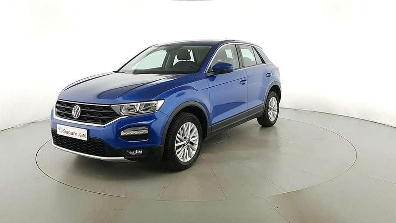 Usata VW T-Roc Business 150 CV (110 kW) 2021 Blu ravenna SUV