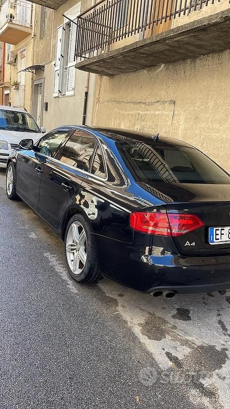 Usata Audi A4 143 CV (105 kW) 2009 Nero Berlina