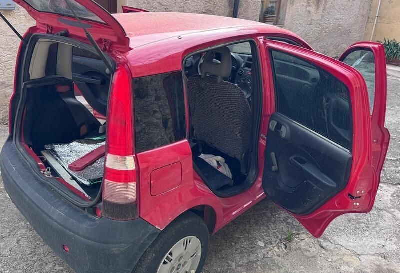 Usata Fiat Panda 37 CV (27 kW) 2008 Rosso Utilitaria