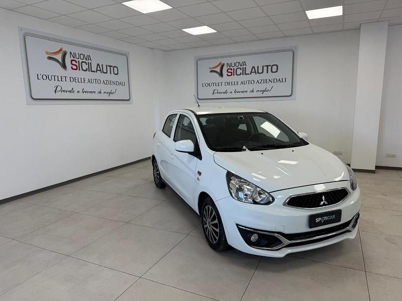 Usata Mitsubishi Space Star 71 CV (52 kW) 2021 Bianco Utilitaria