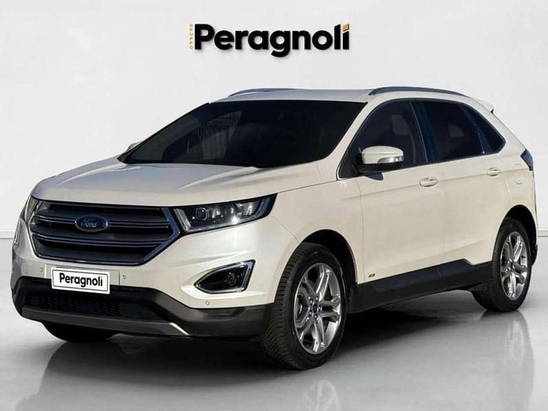 Usata Ford Edge Titanium 209 CV (153 kW) 2017 Bianco SUV