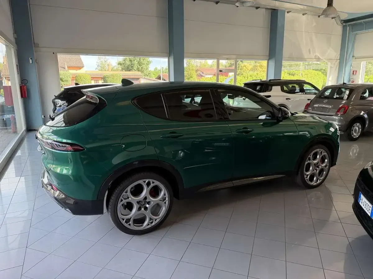 Usata Alfa Romeo Tonale Edizione Speciale 131 CV (96 kW) 2022 Verde SUV