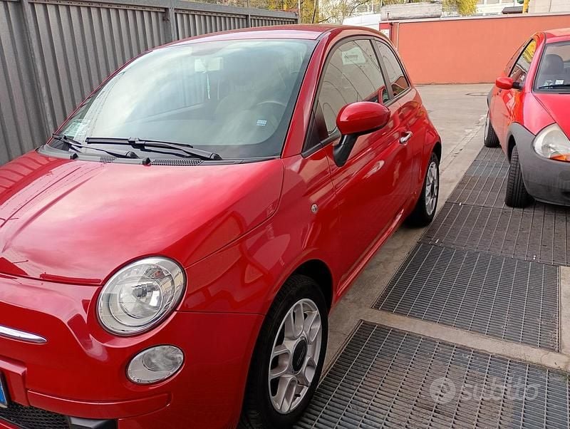 Usata Fiat 500 Sport 69 CV (50 kW) 2008 Rosso Utilitaria