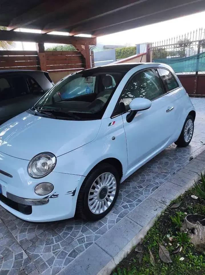 Usata Fiat 500 Lounge 69 CV (50 kW) 2008 Bianco Utilitaria