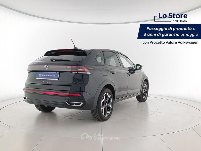 Usata VW Taigo R-line 116 CV (85 kW) 2025 Deep black perlato SUV
