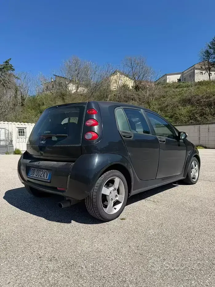 Begagnad Smart ForFour 68 HK (50 kW) 2005 Svart Halvkombi