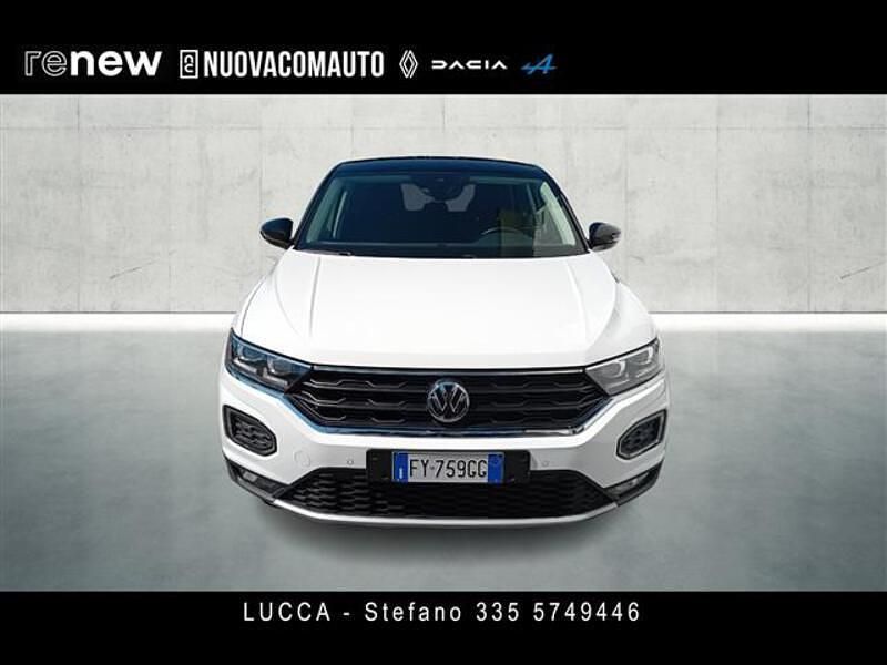Usata VW T-Roc Style 115 CV (84 kW) 2019 Bianco SUV