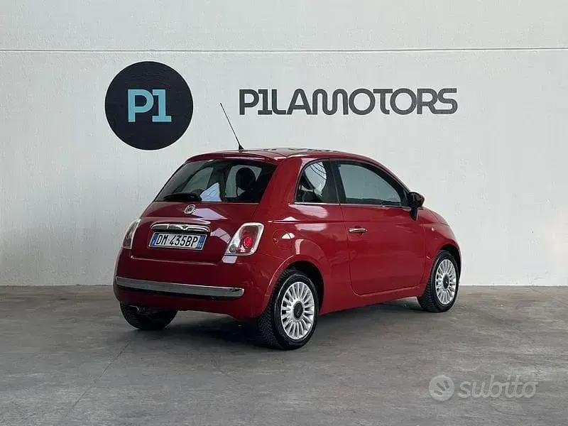 Usata Fiat 500 Lounge 69 CV (50 kW) 2007 Rosso Berlina