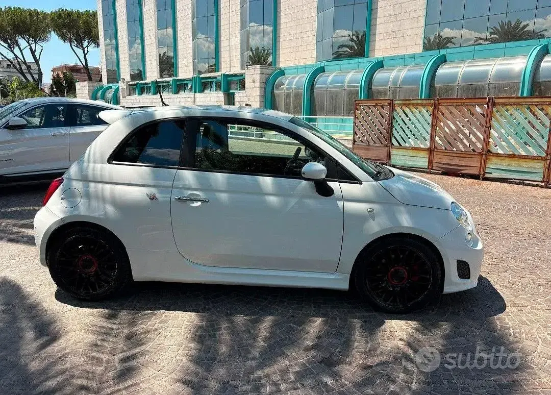 Usata Abarth 595 Turismo 160 CV (117 kW) 2015 Bianco Berlina