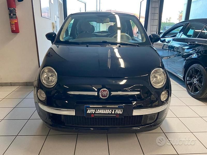 Usata Fiat 500 Lounge 69 CV (50 kW) 2011 Blu Berlina