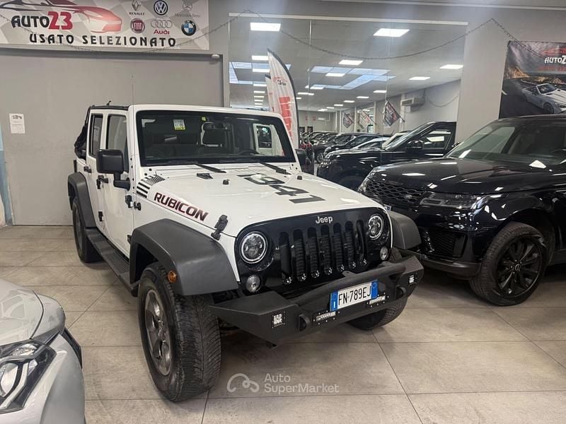 Usata Jeep Wrangler Rubicon 200 CV (147 kW) 2018 Bianco SUV
