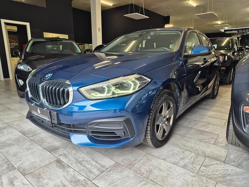 Usata BMW 116 Advantage 109 CV (80 kW) 2022 Blu Utilitaria