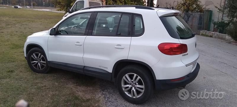 Usata VW Tiguan 122 CV (89 kW) 2014 Bianco SUV