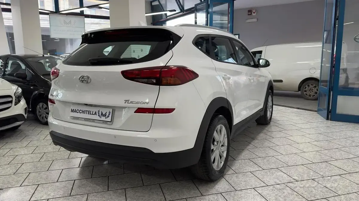 Usata Hyundai Tucson Comfort 116 CV (85 kW) 2019 Bianco SUV