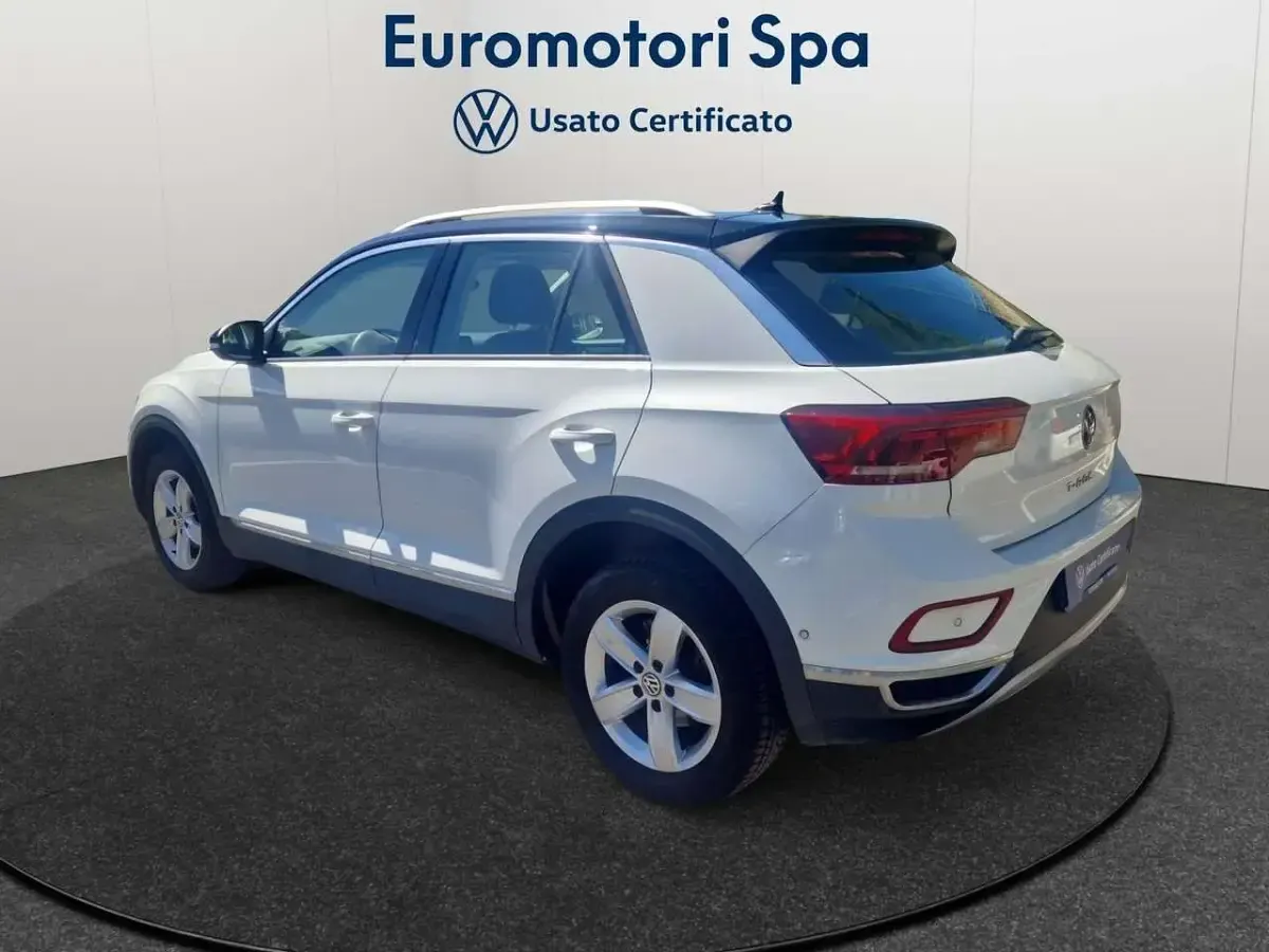 Usata VW T-Roc Style 110 CV (80 kW) 2023 Bianco SUV