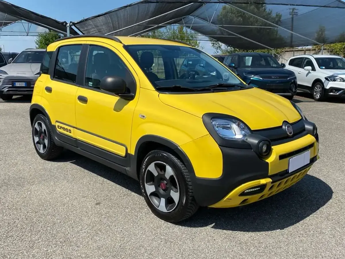Usata Fiat Panda Cross Cross 69 CV (50 kW) 2020 Giallo Utilitaria