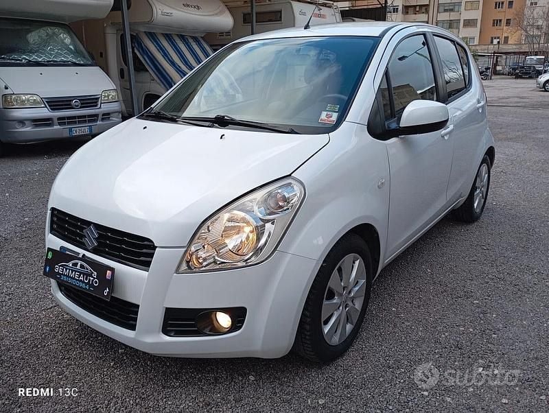 Usata Suzuki Splash 85 CV (62 kW) 2009 Bianco Utilitaria