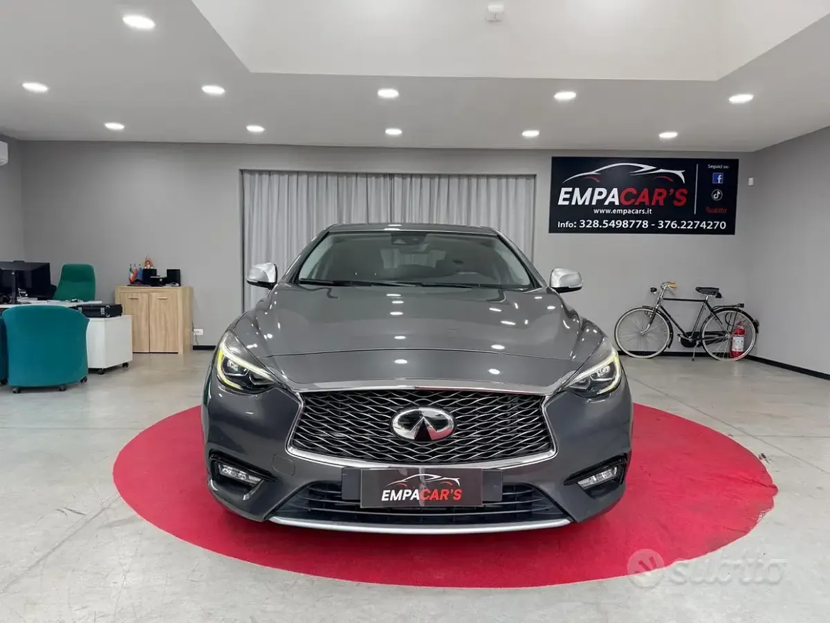 Usata Infiniti Q30 Premium 109 CV (80 kW) 2018 Grigio Berlina