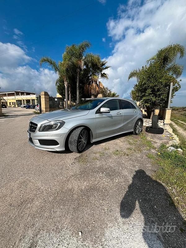 Usata Mercedes A200 Edition 136 CV (100 kW) 2014 Grigio Berlina