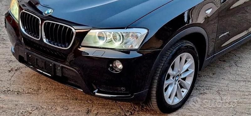 Usata BMW X3 Efficient Dynamics 184 CV (135 kW) 2012 Nero SUV