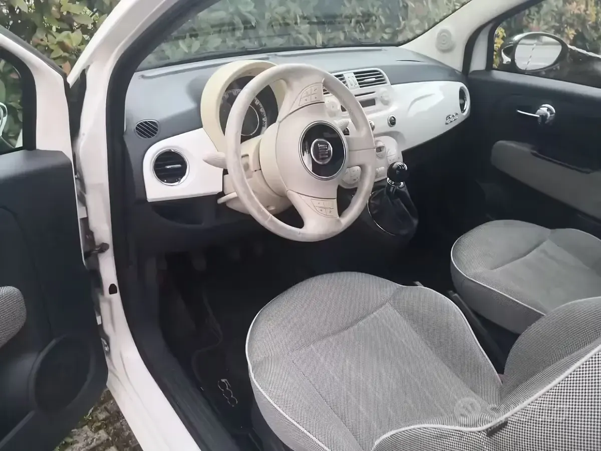 Usata Fiat 500 Sport 100 CV (73 kW) 2008 Bianco Berlina