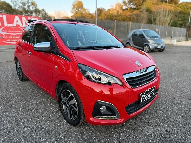 Usata Peugeot 108 Active 69 CV (50 kW) 2018 Rosso Utilitaria