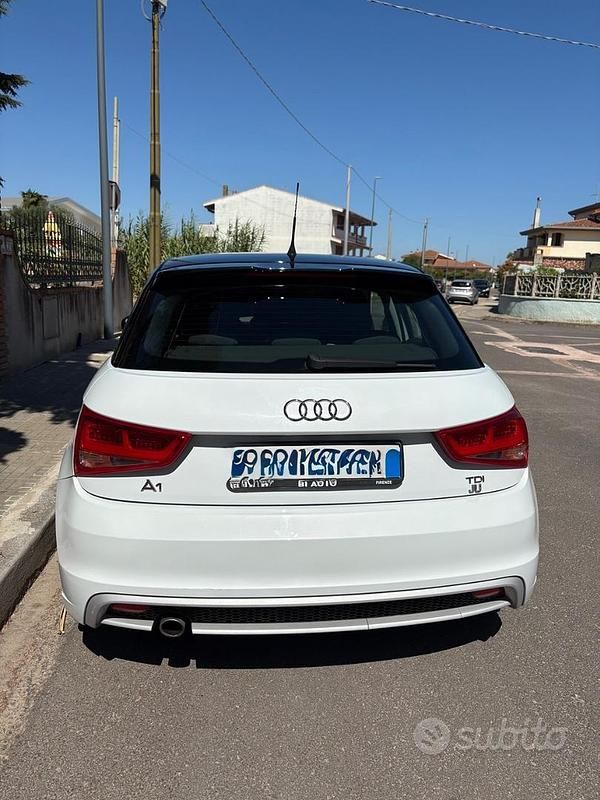 Usata Audi A1 Sportback 2015 Bianco Utilitaria