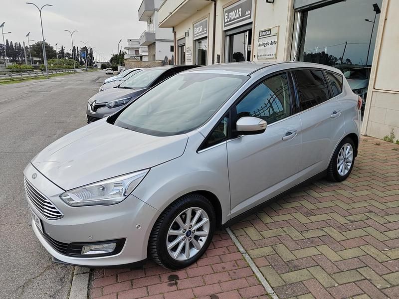 Usata Ford C-MAX Titanium 120 CV (88 kW) 2016 Argento Monovolume
