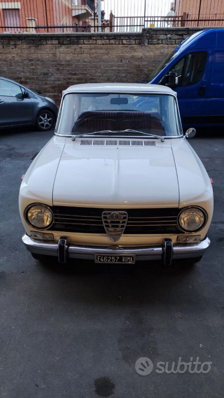 Usata Alfa Romeo Giulia 1970 Bianco Berlina